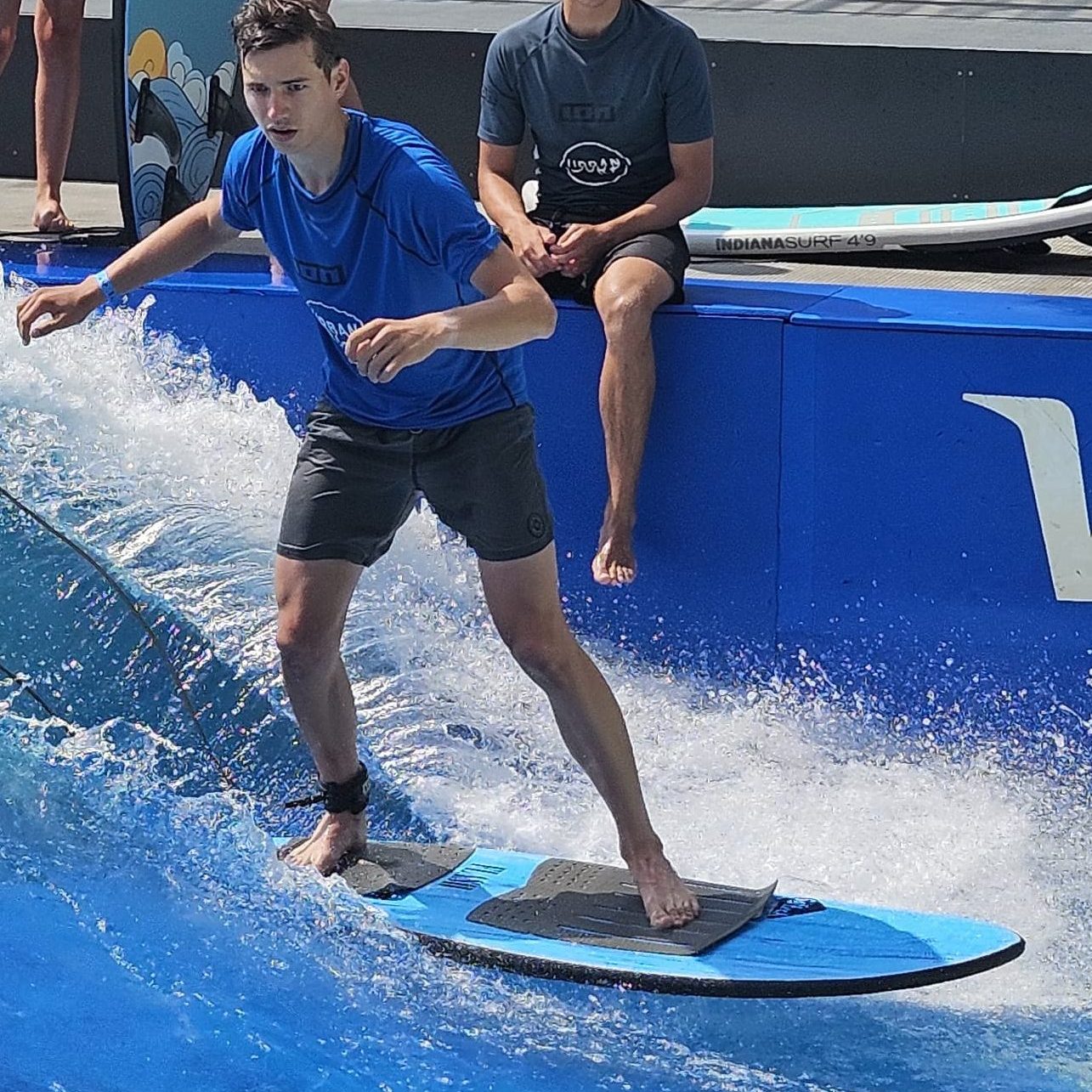 First time Surfing in Zurich