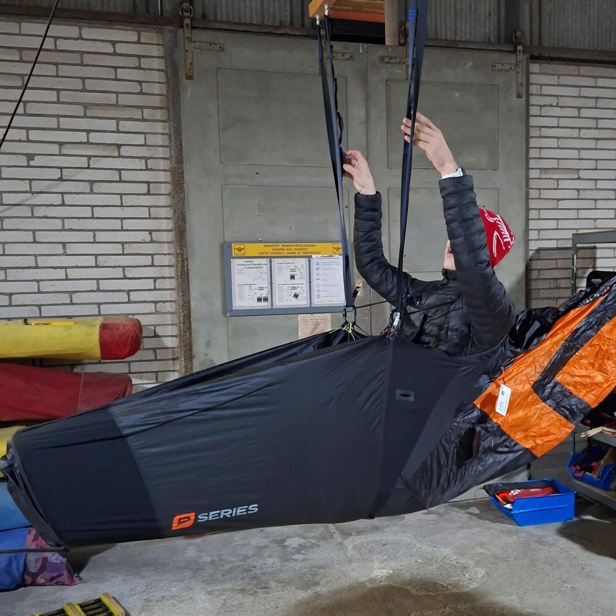 Testing the Harness at Fluso in Solothurn